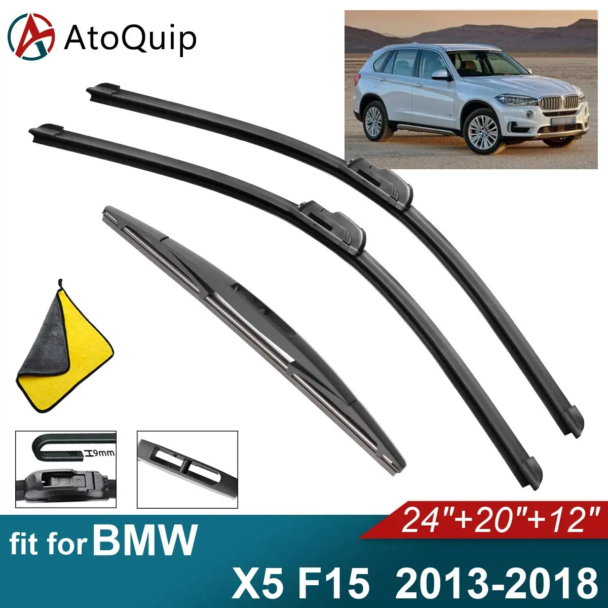 

Задние щетки стеклоочистителя для BMW X5 F15