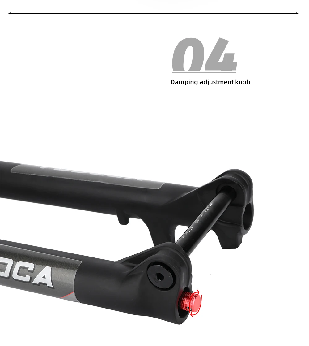 27.5inch Mountain Bike Front Suspension Air Fork 140/170mm Stroke