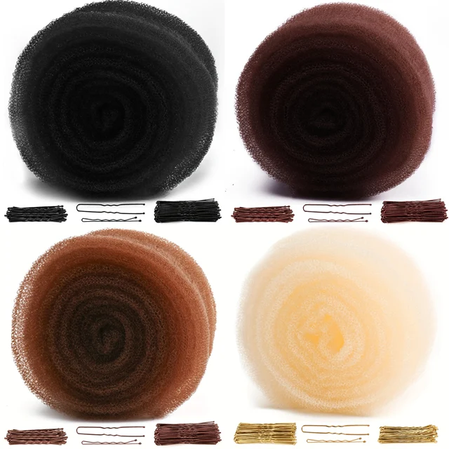 Outil accessoire pour cheveux moelleux, remplissage de Volume de cheveux, équipé de 20 pinces à cheveux et 50 pinces à cheveux en forme de U, coiffures de fixation 1