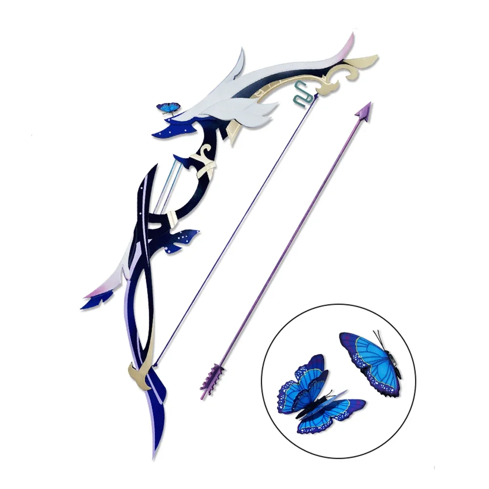 

Genshin Impact Yelan Cosplay Weapon Amos' Bow Wooden Prop Cosplay Accessories