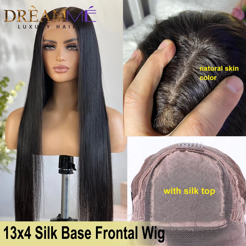 Silk Base Full Lace Wig Difference Silk Base Wig 613 Glueless 13X4