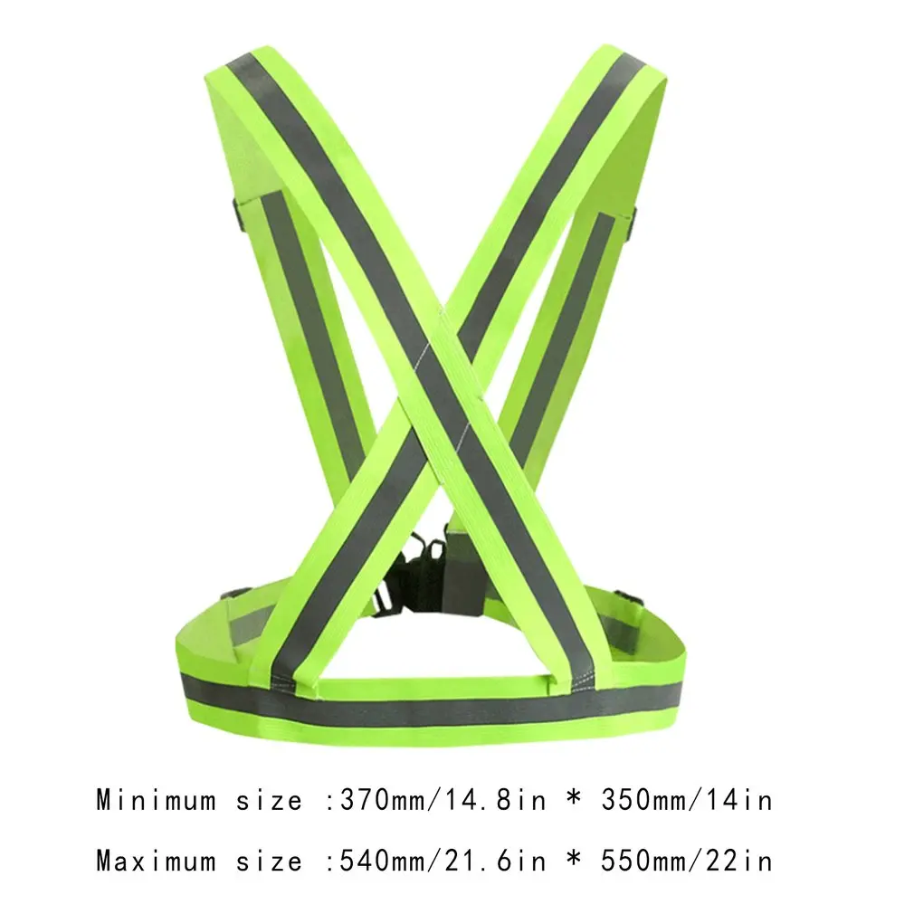 

Elastic Straps Night Running Reflective Strap Protective Reflective Vest Clothing Riding Driving Protective Clothing Safety Jack