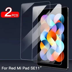 11 - Inch Tempered Glass Screen Protector with Anti - Scratch HD Clear Film (Red Mi Pad SE 11in)