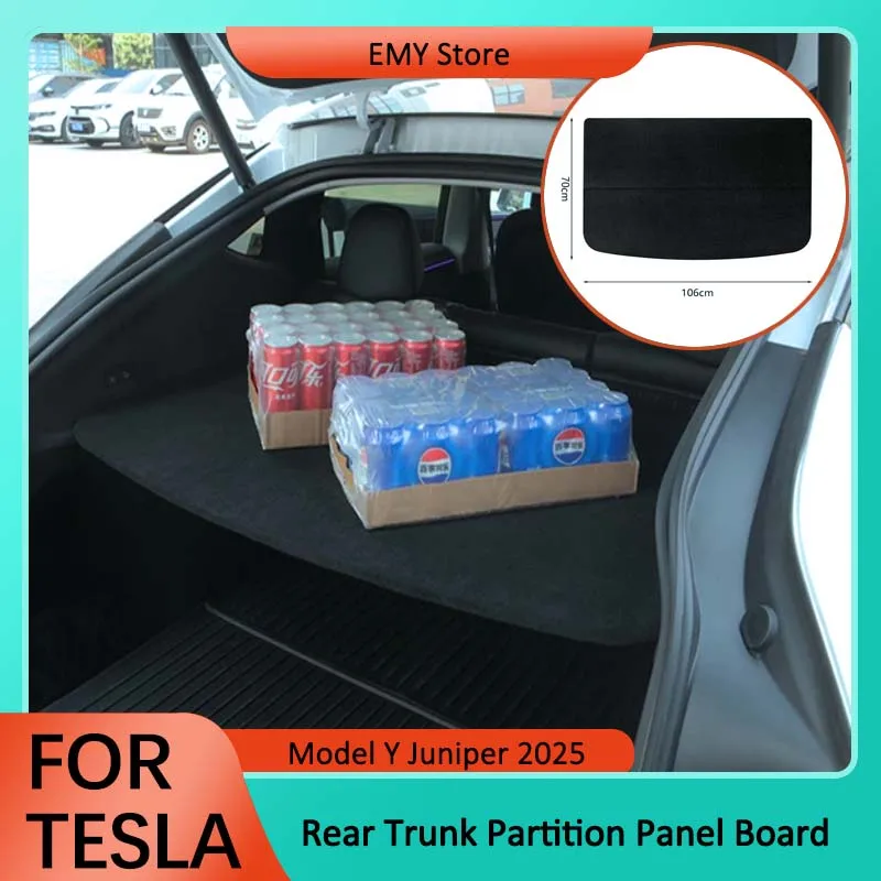 Boîtes De Rangement Latérales Pour Coffre Tesla Model Y Juniper 2025-2026 - 2 Pièces TPE - Organisation Facile