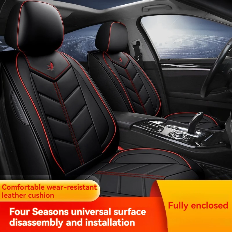 

Five Seater All Season Universal Car Leather Seat Cover For Lifan X60 X50 820 720 650 630 620 520 530 330 320 X80 Auto Protector