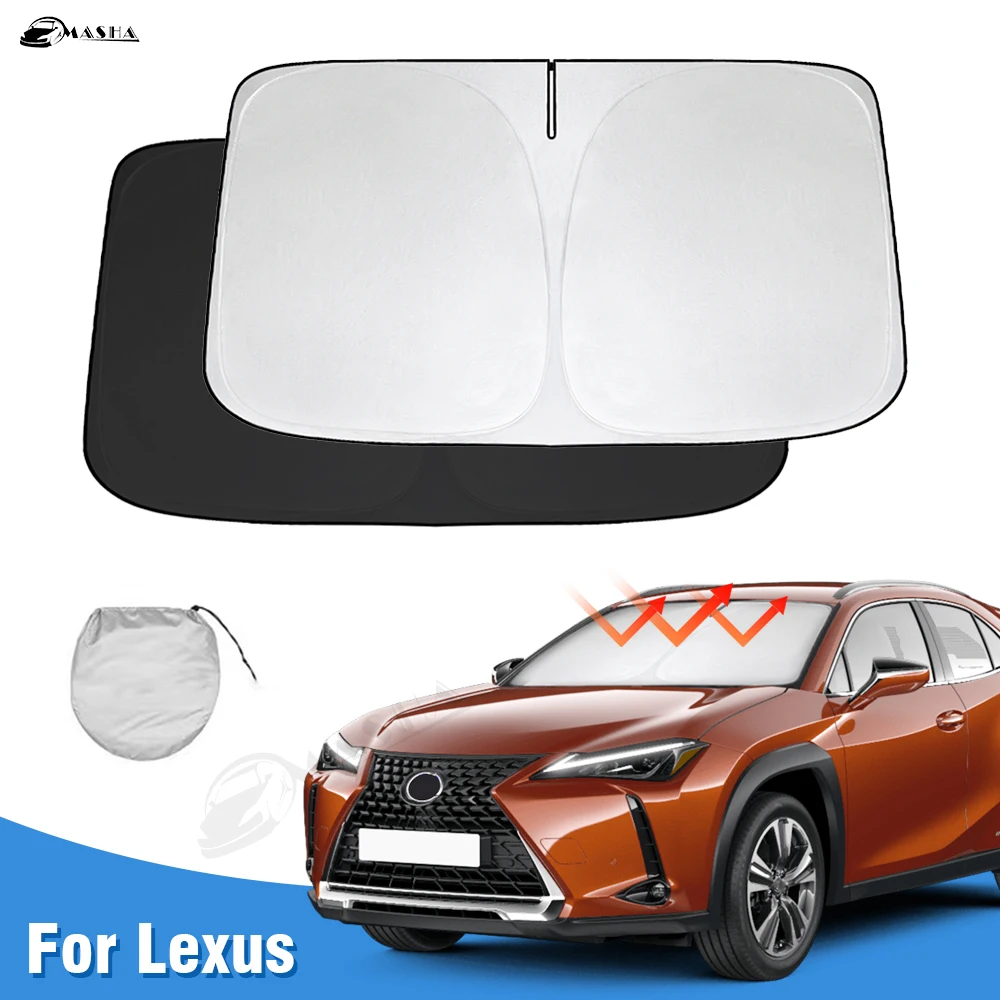 Parabrezza Parasole Per Lexus Ux 2019-2022 2023 2024 Parasole Parasole Copertura Blocchi Pieghevoli Raggi Uv Mantieni La Tua Auto Più Fresca