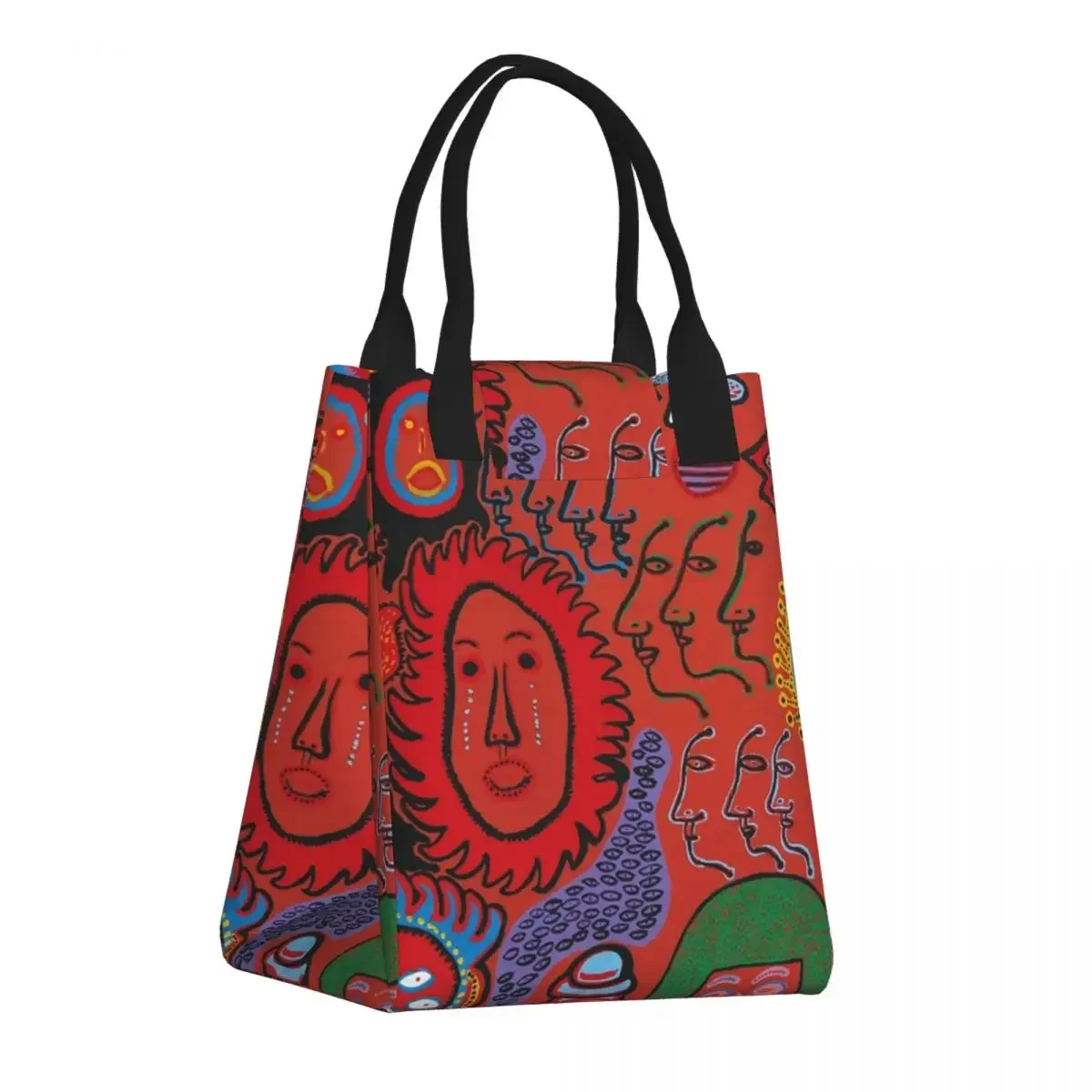 

Yayoi Kusama Thermal Insulated Lunch Bag Women My Eternal Soul Portable Lunch Container Office Outdoor Storage Food Bento Box