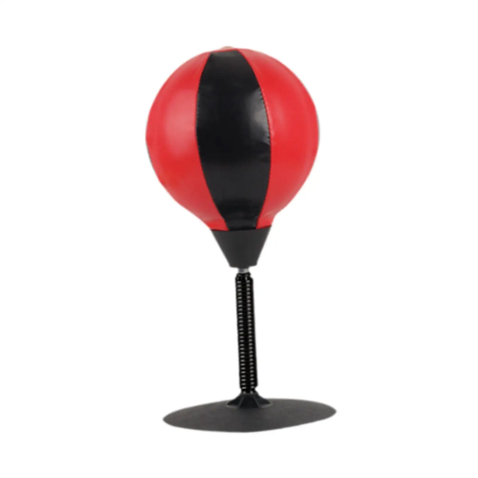 Desktop Punching Bag Funny Gifts with Suction Base Easy Installation PU Leather for Fitness Party Favors Mma Home Gym Training
