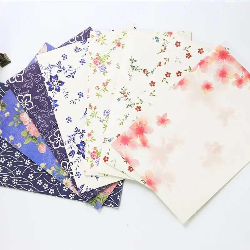 Floral Writing Envelope Beautiful Exquisite Envelope Girl Cute Stationery 8 selections 10pcs/lot mailing envelopes