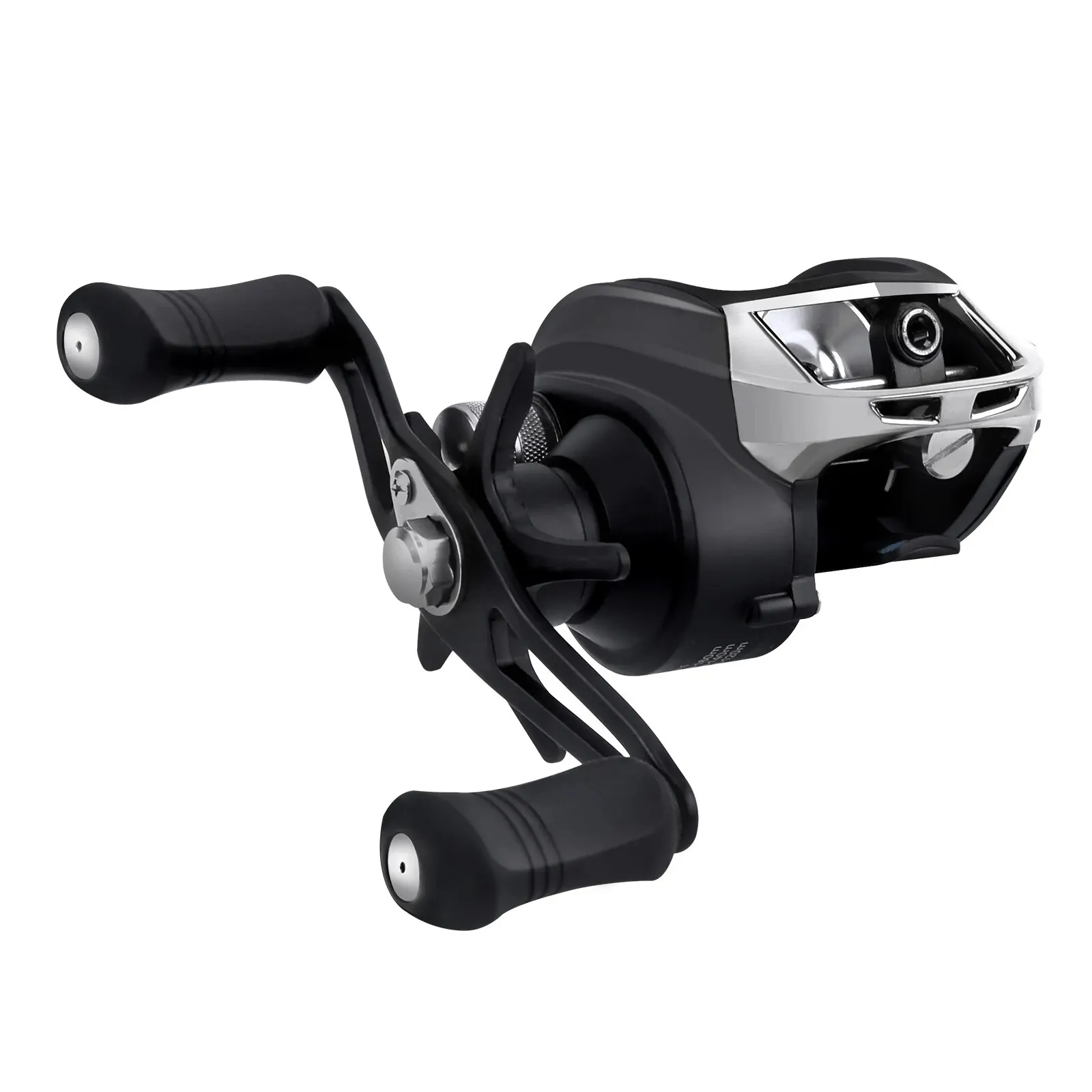 Passare Black Cyclone Baitcasting Mulinello Da Pesca 4 + 1 Nmb Cuscinetto A Sfere Razione Dell'Ingranaggio 6.3:1 Mulinello Da Pesca Casting 6Kg Max Dr