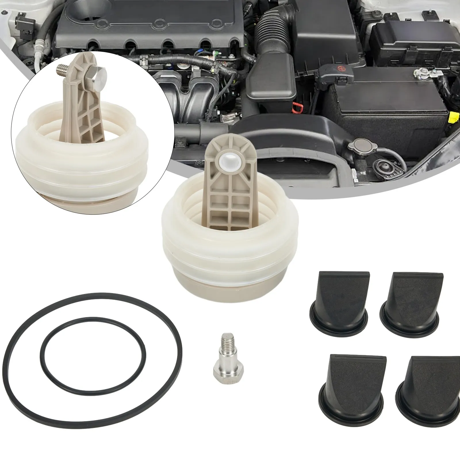 

Hot Sale Durable High Quality 4x Duckbill Valves Bellows Pump 2 Pcs O-rings 385230980 385310076 385310151 Plastic