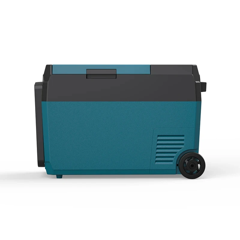 고품질 29L 휴대용 냉장고 12V/24V 컴프레서 쿨러 (바퀴 포함) 에버리드 캠핑, 피크닉, 야외 활동에 적합