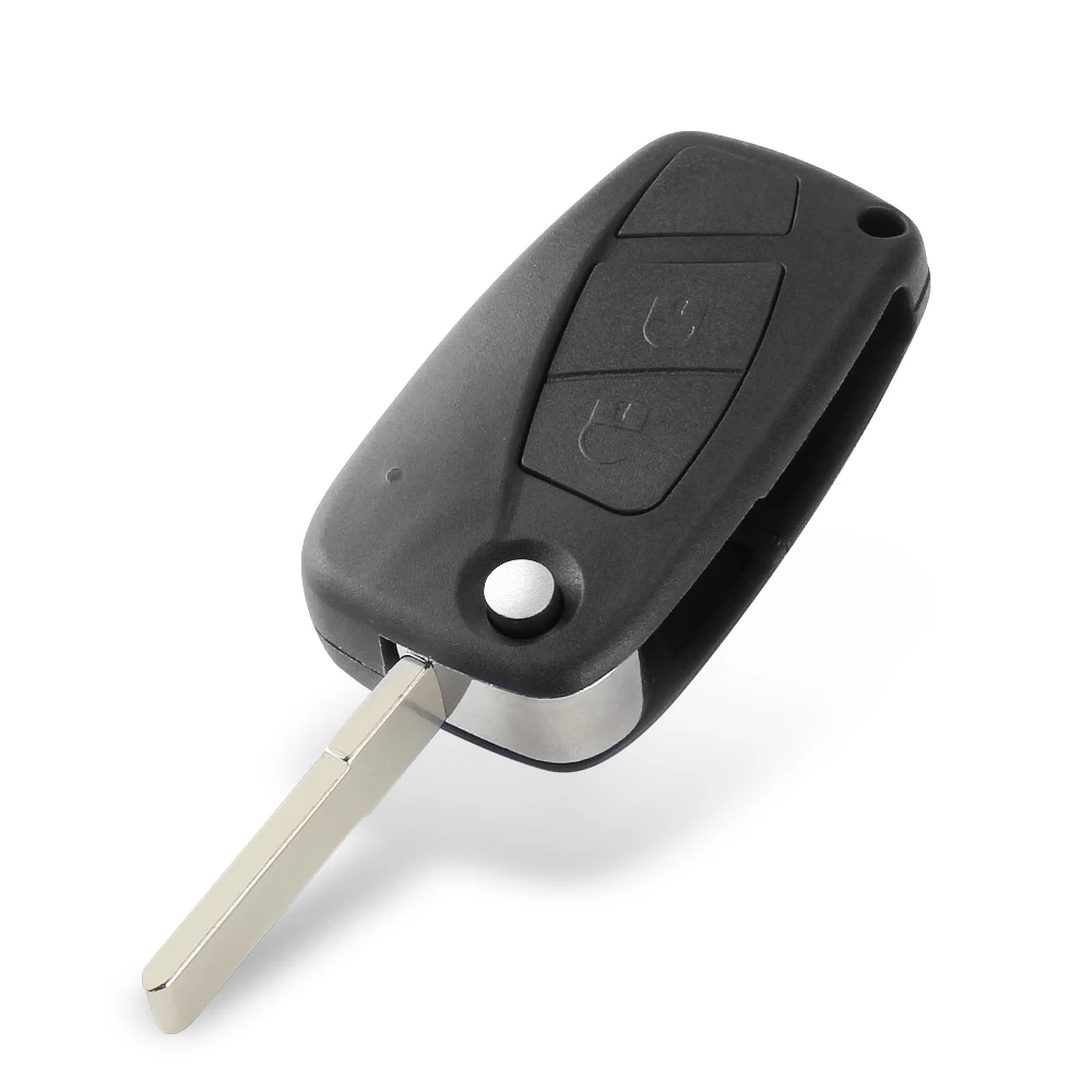 Premium Replacement Flip Key Fob Case Shell with 2/3 Button Options