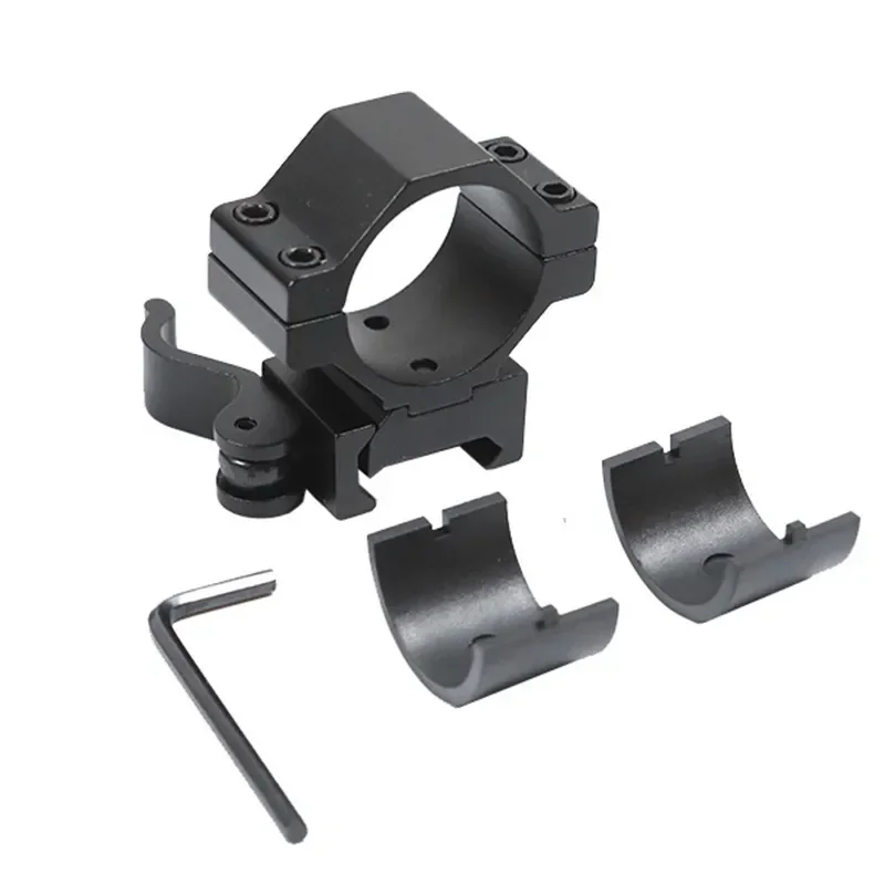 Professional 30mm/25.4mm 1" Rings For 20mm Weaver/picatinny Rail Scope Mount Quick Release For Torch/Night Vision/Tactical Light