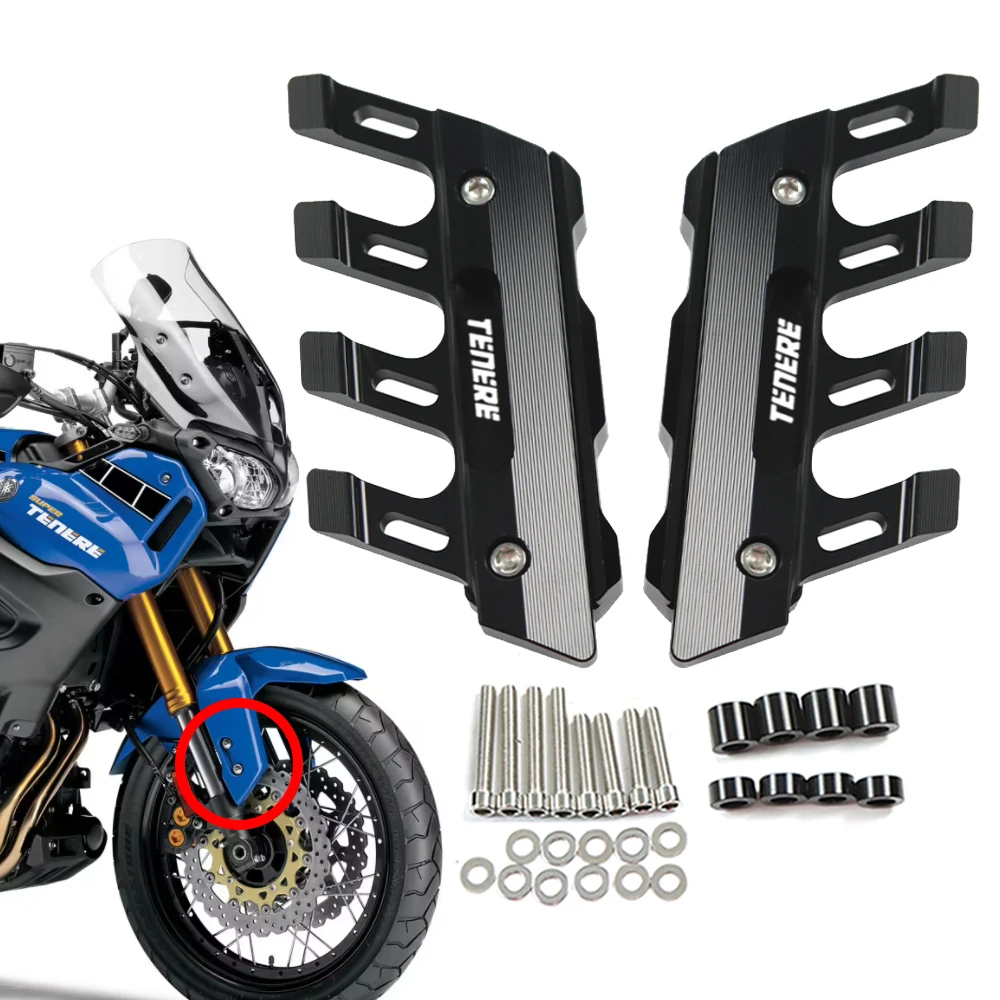 For Yamaha Xt1200z/e Super Tenere Motorcycle Mudguard Front Fork Protector Guard Block Front