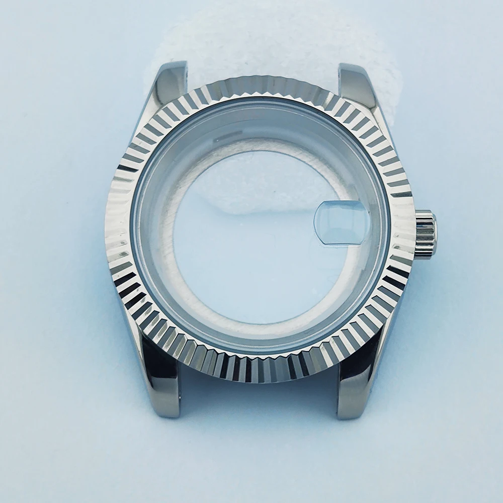 Sapphire Glass 904L Stainless Steel Watch Case - Waterproof with 29mm Dial
