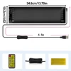LED Matrix Pixel Panel Scrolling Sign RGB Light Advertising Car Sign Lamp App Control Flexible DIY Animation Display Screen Lamp 6