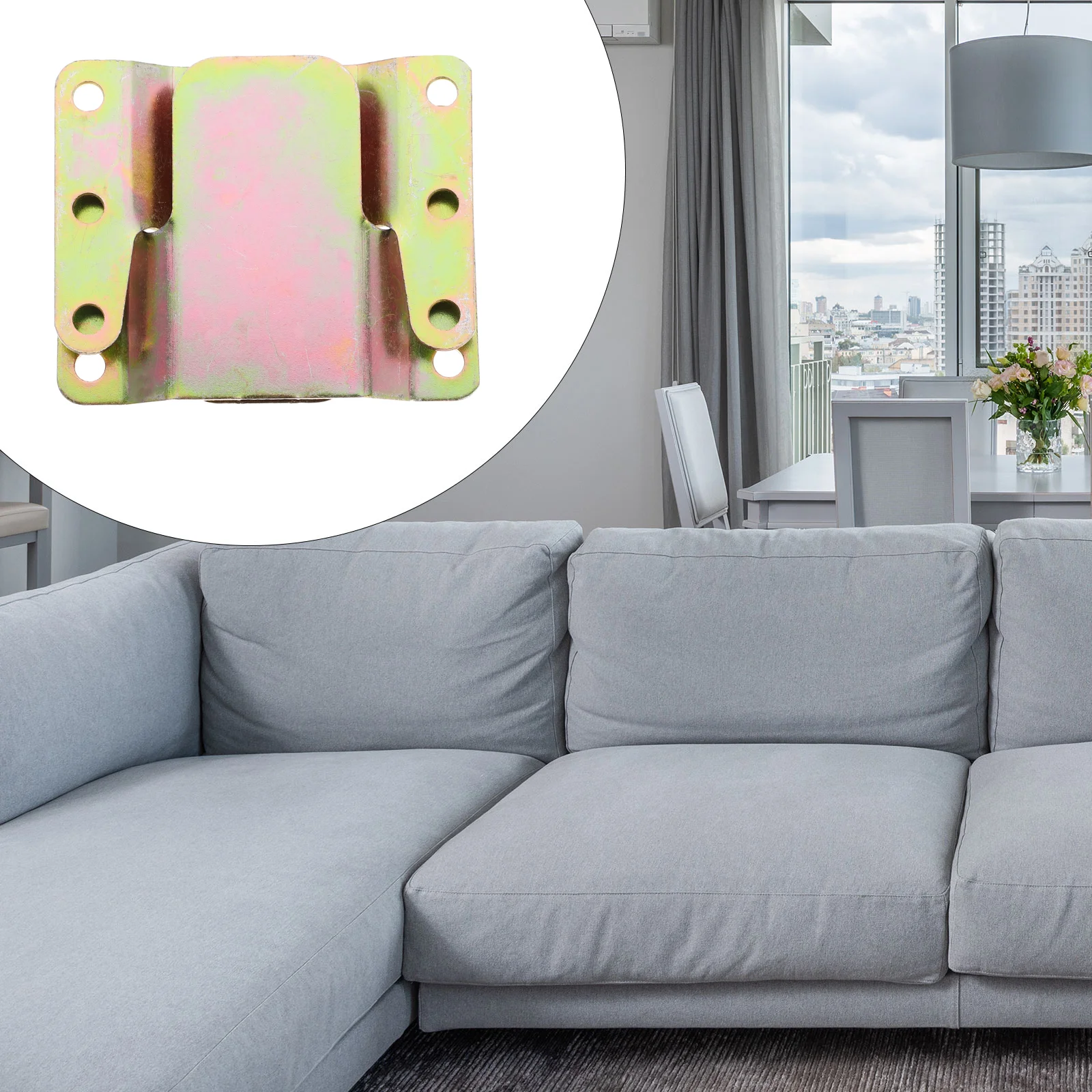 

Corner Couch Furniture Wood Board Connecting Fixture Sofa Bed Hinge Upper Lower Latch For Bed Board Fixed Connection Hardware