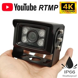 8MP 5MP Wifi POE YouTube Live Streaming Human IP Camera RTMP Hikvision Protocol 256SD TF Card 20M IR YouTube Facebook Wozza