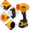 DEWALT Cordless Air Blower Brushless Turbo Fan Violent Fan 800g Thrust  Handheld Dust Blowing Tool Rechargeable 18V Battery 4