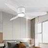 Ceiling Mounted FanLight Intelligent Ceiling FanLamp Bedroom Restaurant Household Lowfioor Electric Fan CeilingLamp Nordic Style 1