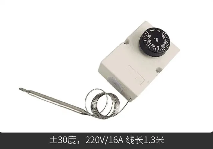 Termostato Capillare AC220V 0-40°C - Controllo Temperatura Con Scatola Impermeabile - Foto 6