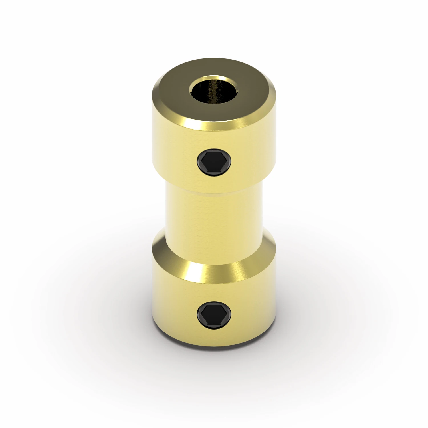 GKTOOLS D9L20 2mm/2.3mm/3mm/3.17mm/4mm/5mm/6mm Brass Flexible Motor Shaft Coupling Coupler Motor Transmission Connector