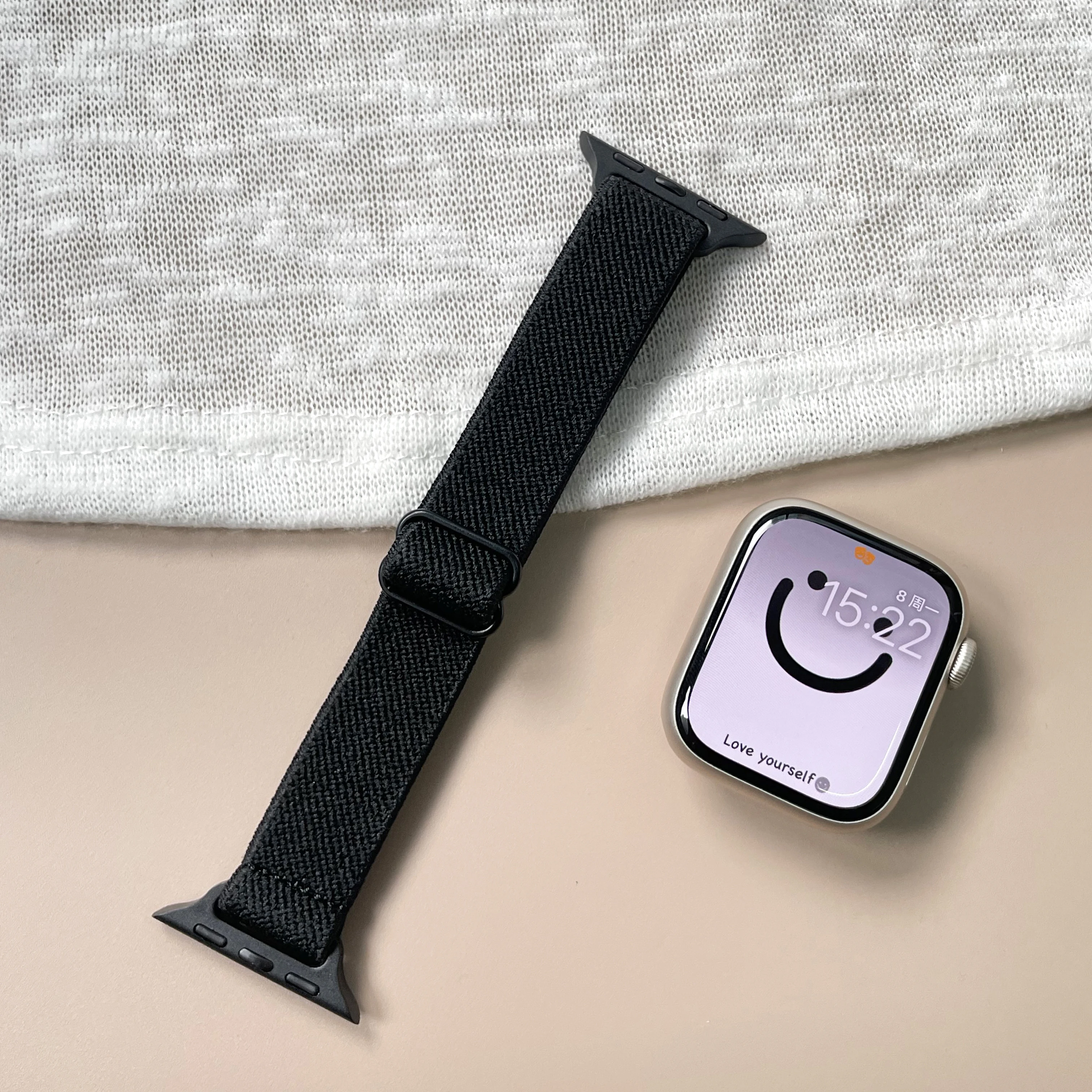 ตัวเลือกสินค้า สายนาฬิกาไนลอนบางสำหรับ Apple Watch