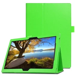 Premium PU Leather Flip Cover - Tab A7 T500  10.4 (Green)