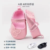 Baby Shoes Soft Cotton Spring and Summer Girls Sandal Beautiful Butterfly High Quality Newborn Toddler Sneaker NewFashion YS-G24 1