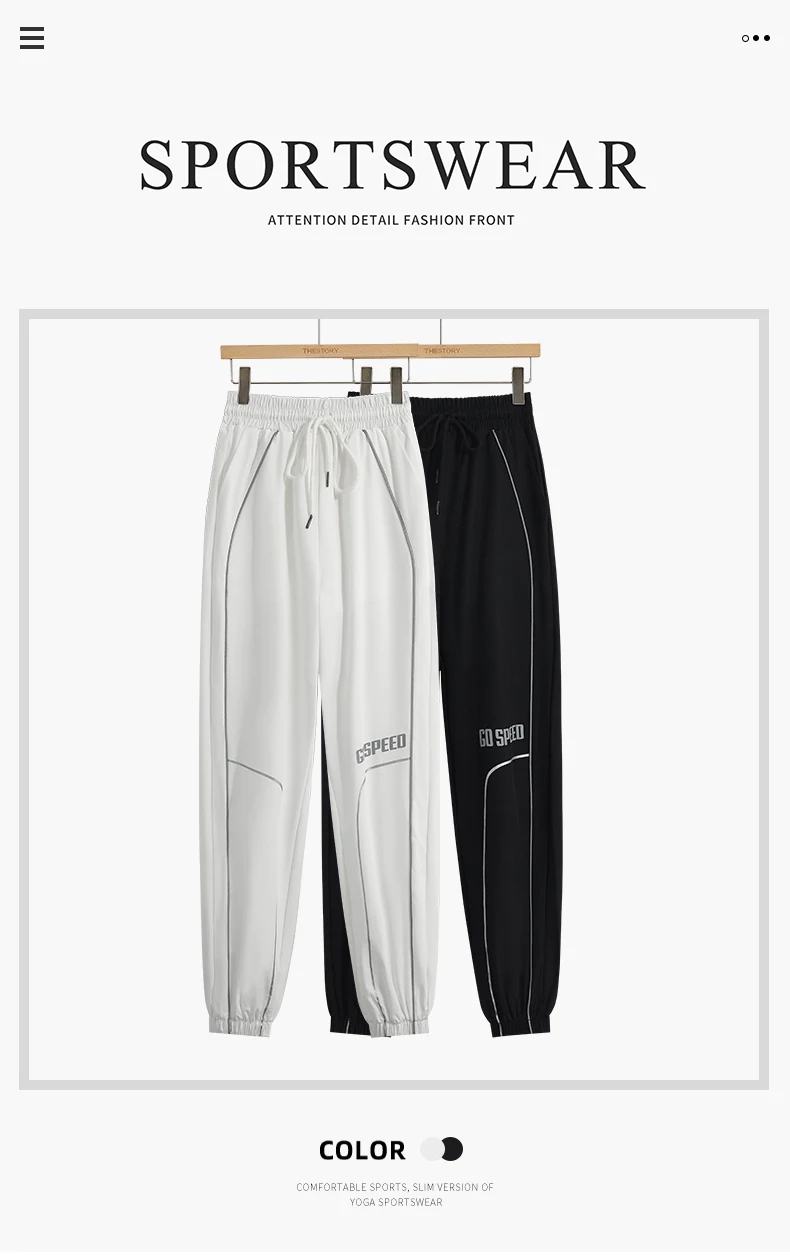 DRUR Womens Running Pants Loose Lightweight High Waist Summer Sports Trousers Gym Workout Joggers Yoga Sweatpants Fitness Wear