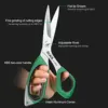 LAOA Portable Stainless Steel Handmade Scissors for Cutting Paper Fabric Leather Tailoring Scissors 3