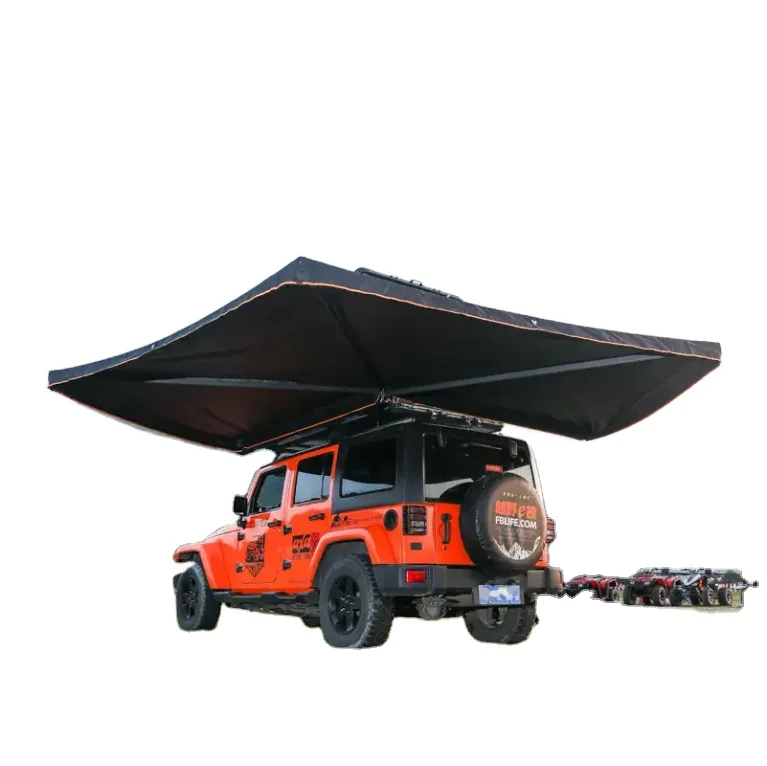 

Оптовая продажа с завода, боковая палатка с тентом для кемпинга, защита от солнца