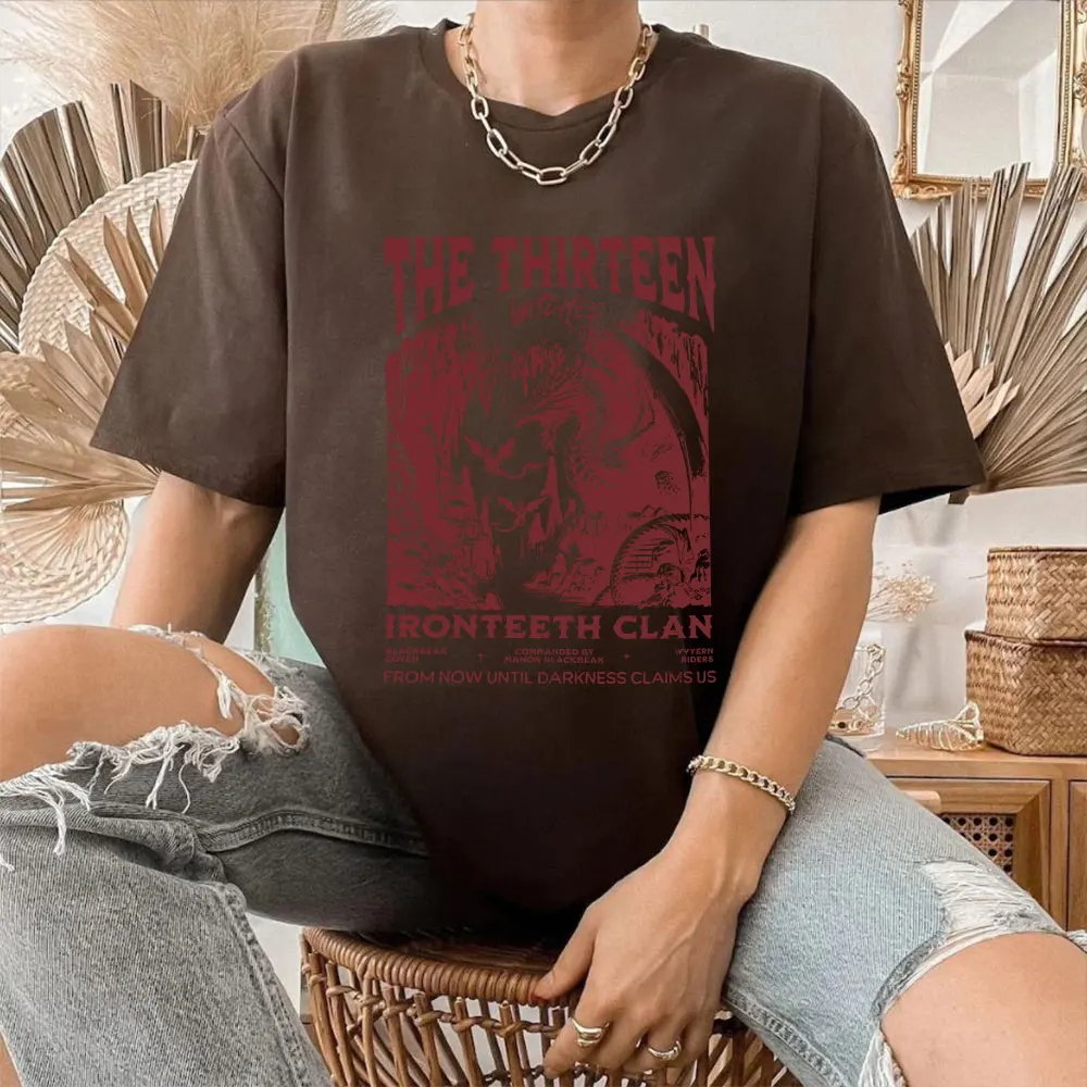 The Thirteen Shirt Throne of Glass T-Shirt Manon Blackbeak Ironteeth Shirt Witches SJM Merch Halloween Terrasen Bookish Shirts 6