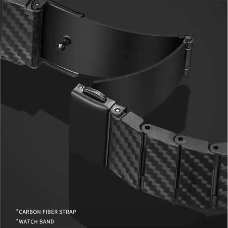 Carbon Fiber Lightweight Strap Bracelet