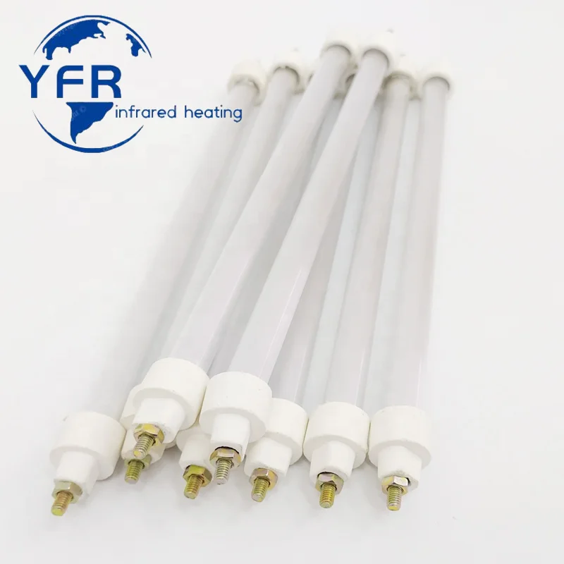 300W 230V IR Heating Element Black Ceramic Infrared Sauna Heater Tube