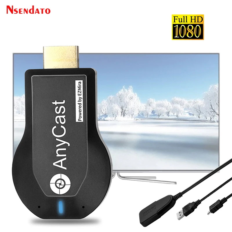 Anycast M2 Iii Plus Miracast Hd Wifi Wireless Tv Stick Adapter Wifi Display Mirror Cast Ricevitore Dongle Per Tablet Android Ios