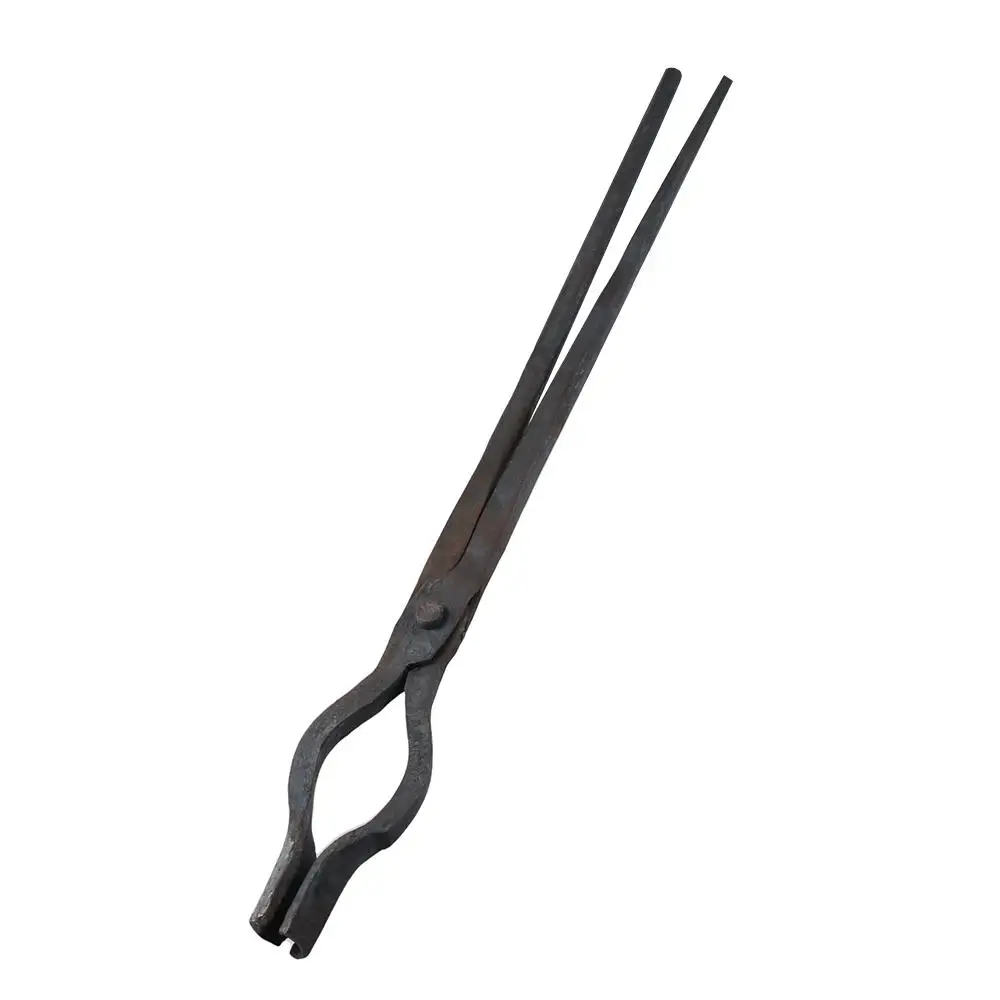 round nose Black Durable Welding tool Steel Welding Bench Soldering pliers Professional Blacksmiths Blacksmiths\' Tongs