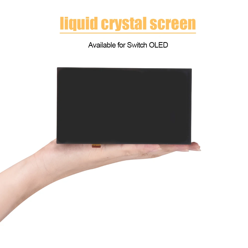 

LCD Screen Replacement LCD Display Assembly Screen Replacement Part Original LCD Screen for Nintendo Switch OLED Game Console