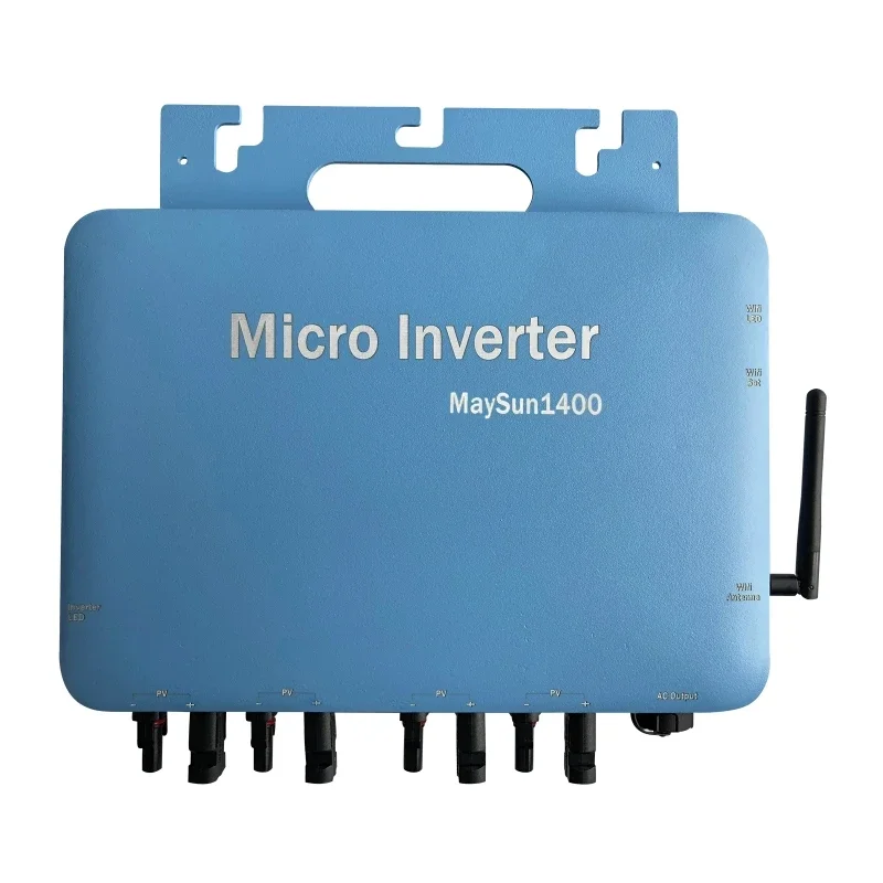 Solar Grid Micro Inverter 600W/700W/800W/1000W/1200W/1300W/1400W/1500W Converter Pure Sine Wave built-in WIFI MPPT grid solar inverter