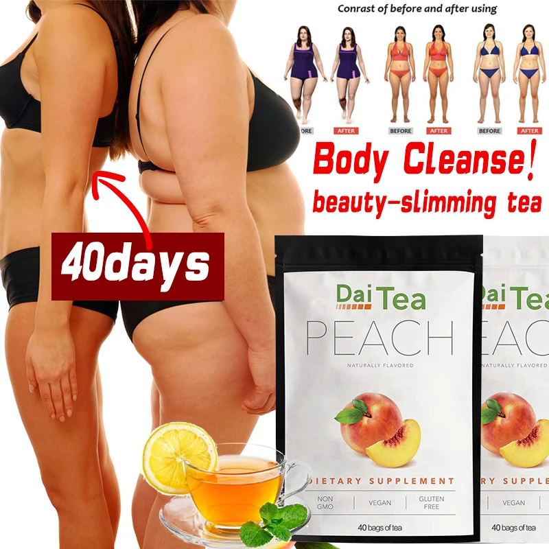 Daitea Weight Loss Detox Drink Evening Morning&ampBurning Fat Colon Cleanse Flat Belly Natural Balance Accelerated Slim Product |