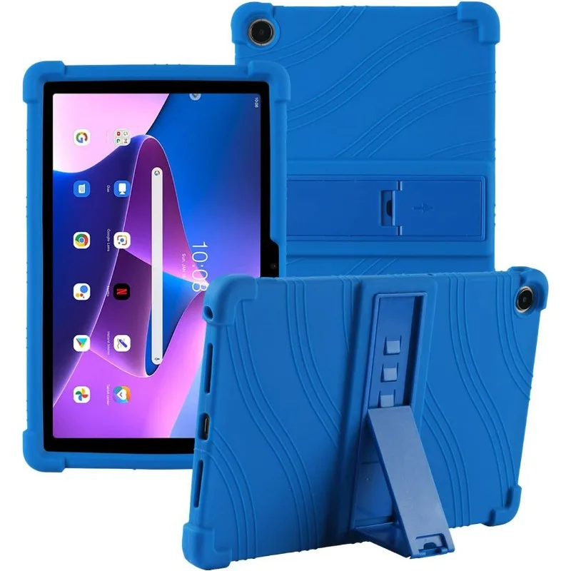 Capa de Silicone para Lenovo Tablet Case Tab M10 Plus 10.6 3rd 2nd Gen Tb-x606 X306 Tb328fu Tb125fu Tb128fu - Imagem 4
