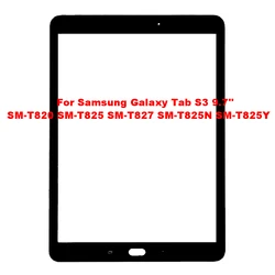 Enhanced Tablet Touch Screen Panel with LCD Glass Lens + OCA (Tab S3 T820 Black)