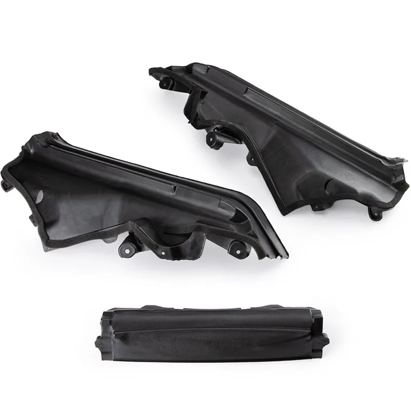 3PCS Engine Repair Kit For BMW X5 X6 E70 Upper Compartment Partition Panel 51717169419 51717169420 51717169421 51 71 7 169 419