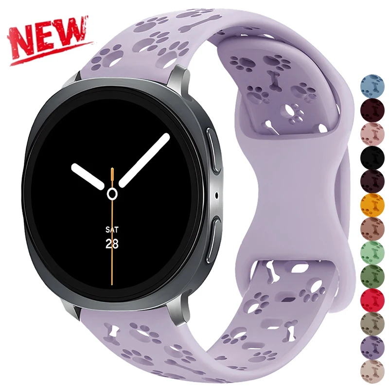 Sport Silicone Band for Galaxy Watch - No Gaps Design, 44mm/40mm & 46mm