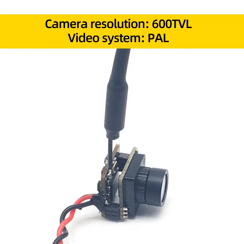 รูปสินค้า เครื่องส่งสัญญาณ FPV ความละเอียดสูง 600TVL สำหรับโดรน