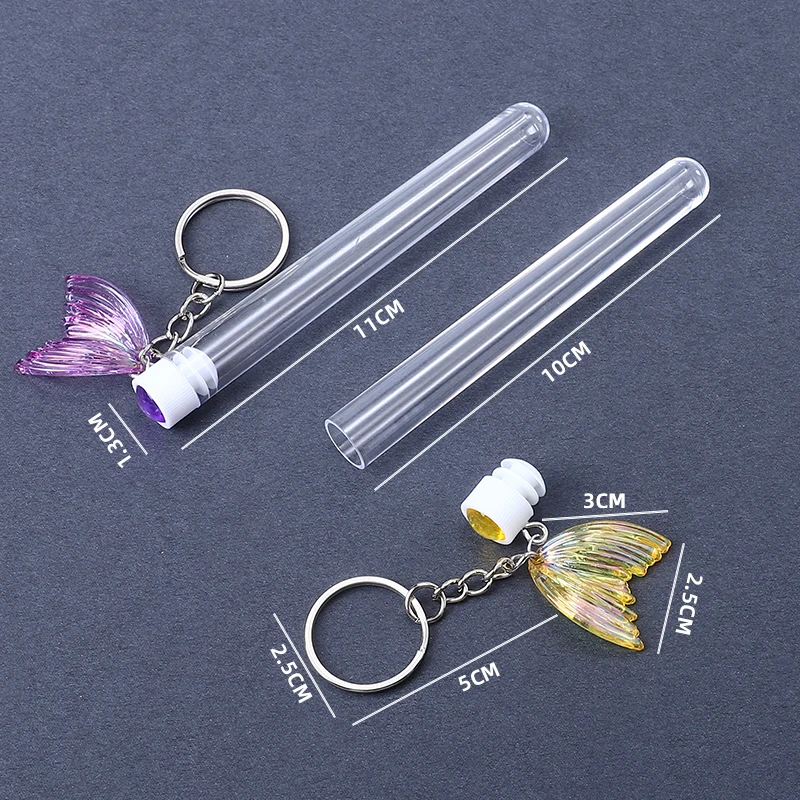 Reusable Eyelash Brush Tube with Fish Tail Decoration