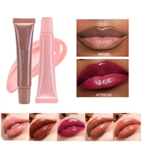 Nouveau Gloss Hydratant Effet Miroir Repulpant pour les Lèvres, Rouge à Lèvres Liquide Nutritif, Huile Minérale Transparente pour les Lèvres, Cosmétique de Beauté 2