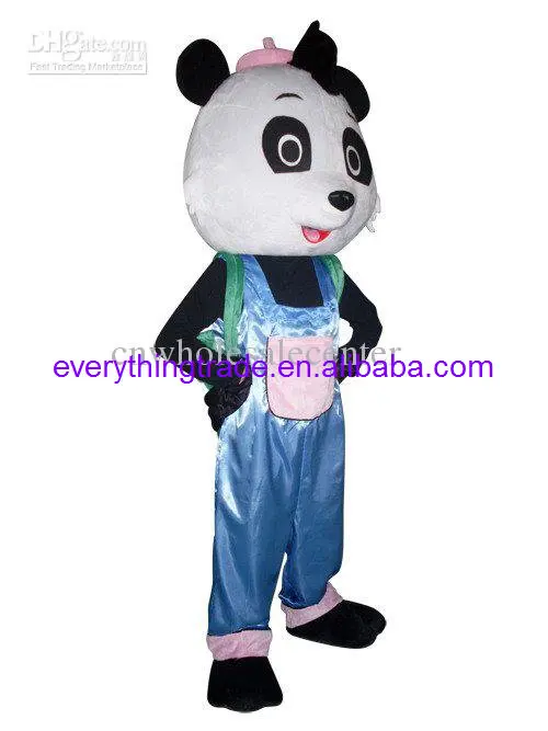 New Adult Character big head panda Mascot Costume Halloween Christmas Dress Full Body Props Outfit Mascot Costume