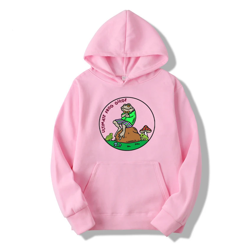 Youth Frog Shadow On The Leaf Boys Girls Casual Pullover Hoodies Pocket Sweatshirts Sweaters With Big Pockets